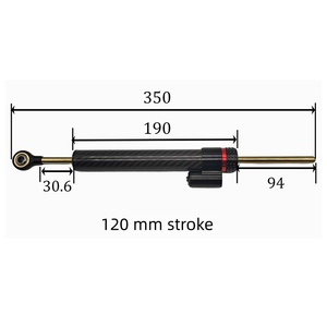 Amortiguador de Dirección Delantero Universal para Motocicleta de Aleación de Aluminio CNC y Barra Estabilizadora Antivibración, Nuevo, Venta al Por Mayor - Product Image 3