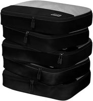 Ventes en gros d'usine, organisateurs de bagages de voyage de haute qualité, cubes de rangement pour valises, en polyester coloré, imperméables, avec fermeture éclair