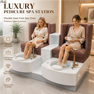 Poltrona <span class=keywords><strong>Spa</strong></span> Moderna e Lussuosa <span class=keywords><strong>per</strong></span> Bambini 2026 Royal Kids Throne Rosa Senza Tubi, Poltrona Pedicure Lounge - Product Image 2