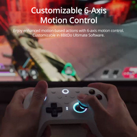 Control de Juegos 8BitDo Ultimate 2.4G con Base de Carga, Joysticks TMR/Gatillos de Efecto Hall para PC, Windows