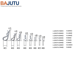 125 Piezas Pasadores de Seguridad de Zinc para Tractores (Tipo R) - Precio Mayorista en BAJUTU - Vendedor Popular en Shopify, eBay, Wish - Product Image 6