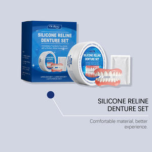 Appareil dentaire confortable en silicone modifié améliorant l'apparence et complétant l'ensemble de prothèses dentaires pour la beauté et les soins personnels - Product Image 4