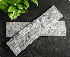 3D sứ màu xám ngoài trời ốp tường cho tường bên ngoài ốp đá văn hóa tự nhiên cho nhà tường bên ngoài - Product Image 2