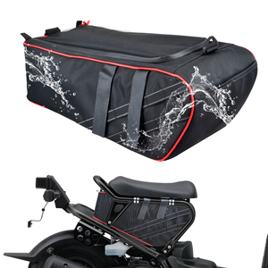 Bolsas rojas para asiento trasero de motocicleta, bolsa de almacenamiento de carga debajo del asiento, mochila impermeable para equipaje para Honda Ruckus Zoomer 2010-2021 - Product Image 1