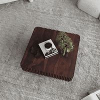 Eleganter Massivholz-Couchtisch Möbel für Moderne Wohnzimmer Heimbüro Hotel-Lounge und Gastgewerbebereiche Stilvoller Holztisch