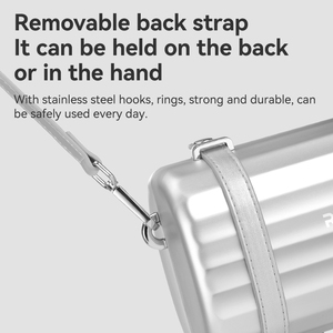 Borsa per telefono cellulare a <span class=keywords><strong>tracolla</strong></span> in lega leggera di magnesio da donna borsa a <span class=keywords><strong>tracolla</strong></span> verticale portatile da uomo - Product Image 2
