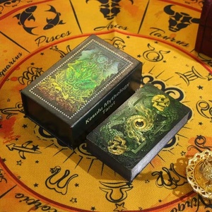 Baraja de <span class=keywords><strong>tarot</strong></span> completa de los mitos de Cthulhu, 78 cartas con guía, juego de adivinación de fantasía oscura - Product Image 3