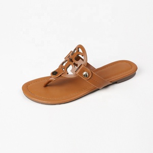 YESTEEM TB Chanclas para mujer, <span class=keywords><strong>zapatillas</strong></span> <span class=keywords><strong>de</strong></span> verano, sandalias planas <span class=keywords><strong>de</strong></span> talla grande, zapatos <span class=keywords><strong>de</strong></span> cuero - Product Image 5