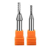 Fresa Recta de 3 Filos TCT - Broca para Router CNC para Trabajar la Madera, Ranurado y Corte de Materiales