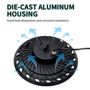 Luz LED Verde de 200W IP65 de Aluminio <span class=keywords><strong>para</strong></span> Acuicultura, Promueve el Crecimiento y Purifica el Agua - Product Image 4