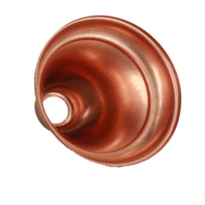 Phổ biến CNC quay rắn đồng nón rỗng kim loại hình nón sâu vẽ tấm kim loại chế tạo đồng nón phổ biến CNC quay - Product Image 6