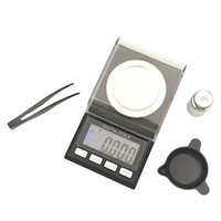 Balance de précision électronique numérique portable professionnelle pour bijoux, 50g 0.001g, mini balance de poche pour or, balance de laboratoire