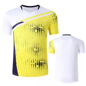 Personnalisez votre propre conception de maillot de sport vêtements de <span class=keywords><strong>tennis</strong></span> chemises de badminton <span class=keywords><strong>tennis</strong></span> de table t-shirt haut vêtements pour hommes - Product Image 1