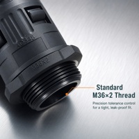 Presse-étoupe rapide en nylon PA66, type filetage G G1/2 G3/4, pour raccord de tuyau ondulé, installation facile sans outil, câblage de panneau intérieur