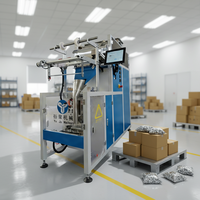 Machine d'emballage automatique pneumatique à comptage visuel avec contrôle PLC pour l'emballage alimentaire et plastique