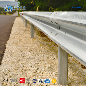 Barriera in acciaio per autostrada zincata attrezzatura per traffico autostradale qualificata - Product Image 1