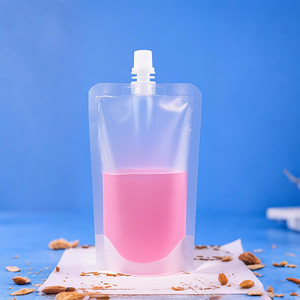 Farklı boyutlarda içecek dolum ambalaj plastik tek kullanımlık suyu emzik ile sıvı torbası içme suyu torbalar - Product Image 5