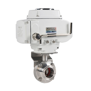 Venta de Liquidación COVNA B2B, Válvula Sanitaria de Acero Inoxidable con Conexión Tri-Clamp DN15, Válvula de Mariposa Eléctrica con Actuador Eléctrico - Product Image 4