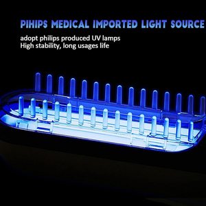 Lampu <span class=keywords><strong>UVB</strong></span> Kernel KN-4003BL Drop-ship untuk Psoriasis & Vitiligo <span class=keywords><strong>Philips</strong></span> PL01 9w 2 Pin <span class=keywords><strong>UVB</strong></span> 311nm Tube untuk Tangan dan Kaki - Product Image 5