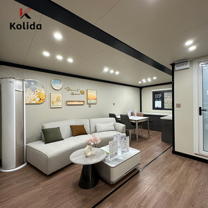 Kolida-Flat 40ft 20ft Villa Vorgefertigtes Erweiterbares Containerhaus Bewegliches Fertighaus 2 3 4 5 Schlafzimmer Mit Bad - Product Image 5