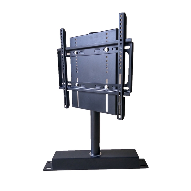 Electric Remote Control Motorized TV LCD Mount Stand Lift on Cabinet Desktop 360 Degree Rotate SPCC VESA Support Customization