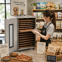 SUNMAX 16-bakjes industriële fruit- en groente elektrische voedseldroger met 1 jaar garantie, aanbieding