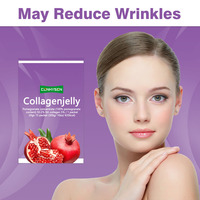 Étiquette personnalisée OEM Collagène Gelée Dietray Supplément Boost Peau Ongles Cheveux Sain et Soutien Os Articulation Saine pour les Femmes