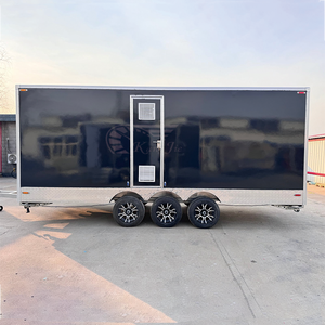 Thương mại sang trọng đôi ngăn di động nhà vệ sinh Trailer thép hiện đại và bánh sandwich Bảng điều chỉnh di động ngoài trời nhà vệ sinh - Product Image 4