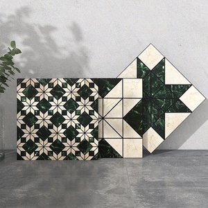 Piastrelle in Porcellana Verde <span class=keywords><strong>Antico</strong></span> 300x300mm, Mattoni in Ceramica Bianca per Pavimenti e Pareti, Piastrelle Antiscivolo per Balcone, Cucina e Bagno - Product Image 5