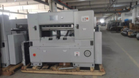Máquina cortadora de papel con Control de programa completamente automático Ruian Dapeng Factory 92, máquina cortadora de tarjetas de papel, precio bajo