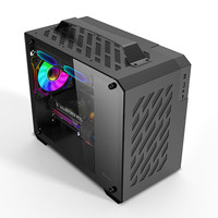 X200 Panel lateral de vidrio MATX ITX Gaming Computer Case PC Elegante y Tipo C compacto portátil Handheld Mini Portable host case