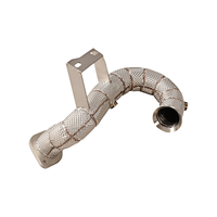 Tuyau de descente droit isolé en acier inoxydable pour Mercedes Benz W177 A180 A200 1.3T M282 – Amélioration des performances des échappements
