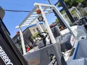 Original Japan TCM70 7 Ton Diesel <b>Forklift</b>, UNICARRIERS FD70 Heavy-Duty Counterbalance <b>Forklift</b> for Factory Yard - Product Image 1