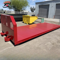 Plateforme à plateau roulant de 22' pour camion de déblaiement ou remorque, robuste