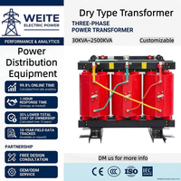 Transformateur sec triphasé 33 kV en résine moulée, abaisseur de tension 380 V vers 220 V et 440 V vers 200 V, pour l'automatisation industrielle