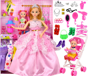 <span class=keywords><strong>Petite</strong></span> <span class=keywords><strong>poupée</strong></span> <span class=keywords><strong>princesse</strong></span> à bas prix, costume de mariage, ensemble de <span class=keywords><strong>poupée</strong></span>, accessoires - Product Image 4