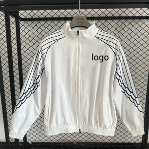 Chaqueta de Fútbol Cortavientos de Alta Calidad 25/26 México .e MadridES, Chaqueta de Entrenamiento de Fútbol, Servicio OEM al por Mayor, Impermeable - Product Image 6