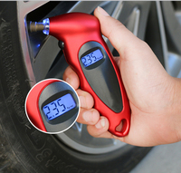 Jauge de pression des pneus à Air numérique ABS de haute qualité pour voitures camions vélos affichage de la lumière LCD jauges de pneus numériques