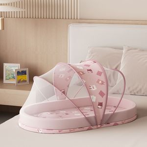 Ensemble de lit pour bébé nouveau-né en gros, nid de sommeil portable, respirant, réglable, avec moustiquaire - Product Image 6
