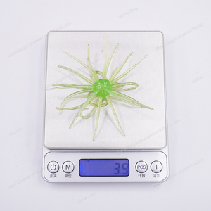 Nuova Esca Morbida OEM in TPE da 3,9g 15mm <span class=keywords><strong>a</strong></span> Forma di Riccio Marino, Mini Esca <span class=keywords><strong>a</strong></span> Sfera Appuntita per <span class=keywords><strong>Spigola</strong></span> Nera e Pesce Mandarino, Stile Coike - Product Image 2