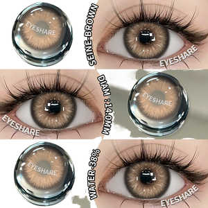 Eyeshare Oem Odm Color Eye <strong>Lens</strong> 1 Yearly Use Brown <strong>Lens</strong> Hema <strong>Natural</strong> Gray Black <strong>Contact</strong> <strong>Lenses</strong> Prescription Eye <strong>Contact</strong> <strong>Lenses</strong> - Product Image 1