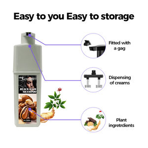 Joynna Halal <span class=keywords><strong>Henna</strong></span> 5Min Hair Color <span class=keywords><strong>Shampoo</strong></span> Wild Olive Argan Oil 200ml Crema Cubierta Gris Fragancia Amoníaco PPD Libre - Product Image 3