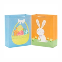 Günstige Einzelhandel Einkaufstasche Kindertag Ostern Kaninchen Geburtstag Geschenk Einkaufstasche Öko Papiertüten für Kleidung Snack Spielzeug
