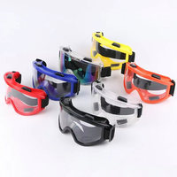 Lunettes de vélo moto casque de cross-country poussière sable tactique coupe-vent ski coupe-vent capuche lunettes d'équitation vente en gros
