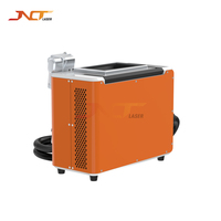 Machine de nettoyage au laser à fibre pulsée 100W 200W 300W, portable, non destructive, pour l'élimination de la rouille, de la peinture et de l'oxyde, nettoyeur laser industriel
