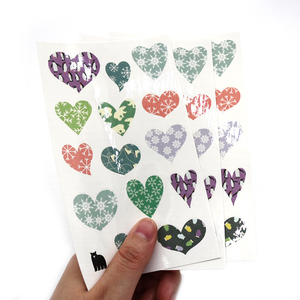 Chất lượng cao dính Vinyl Nụ Hôn cắt lăng kính ba chiều tùy chỉnh trang trí Nhãn dán tấm cho máy tính xách tay - Product Image 3