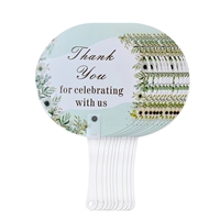 Kipas Tangan Pernikahan untuk Tamu, Kipas Plastik Dekoratif Grosir, Souvenir Pernikahan, Terima Kasih untuk Upacara, Pesta Bridal Shower