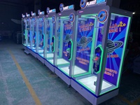 Máquina recreativa Sunmo Amusement Challenge de 7/10 segundos, operada con monedas, de un solo corte, con premios, 110/220V, en venta.