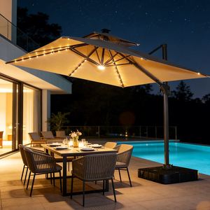 Big Restaurant Commercial <b>Umbrella</b> Outdoor Garden Sun <b>Umbrella</b> Sunshade Patio <b>Umbrella</b> with Removable Cloth - Product Image 4