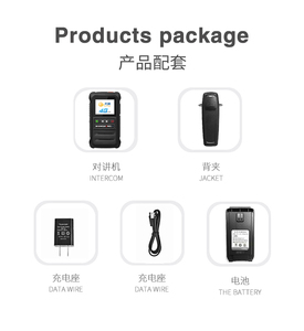 Kanglong G-300 haut volume 4G Poc talkie-walkie mini interphone automatique portable - Product Image 5